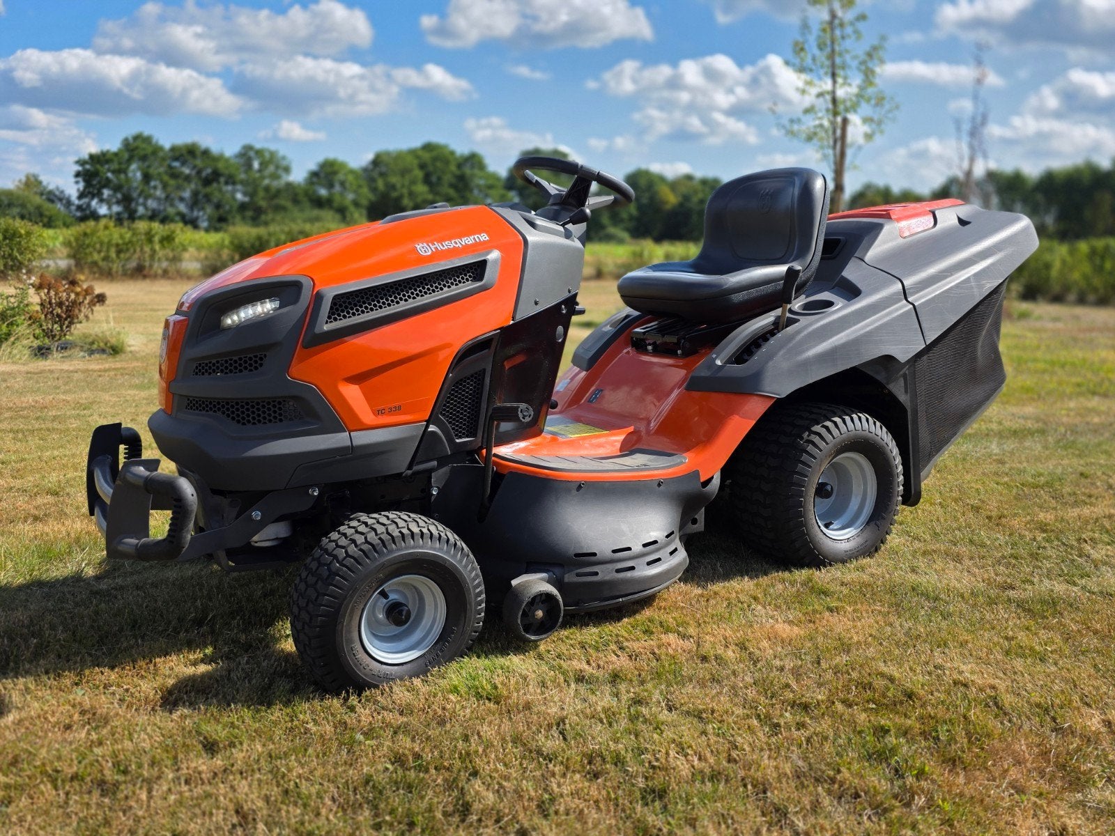 zeer nette Husqvarna TC338 zitmaaier, Tuin en Terras, Zitmaaiers, Ophalen, Zo goed als nieuw, Husqvarna, Minder dan 90 cm