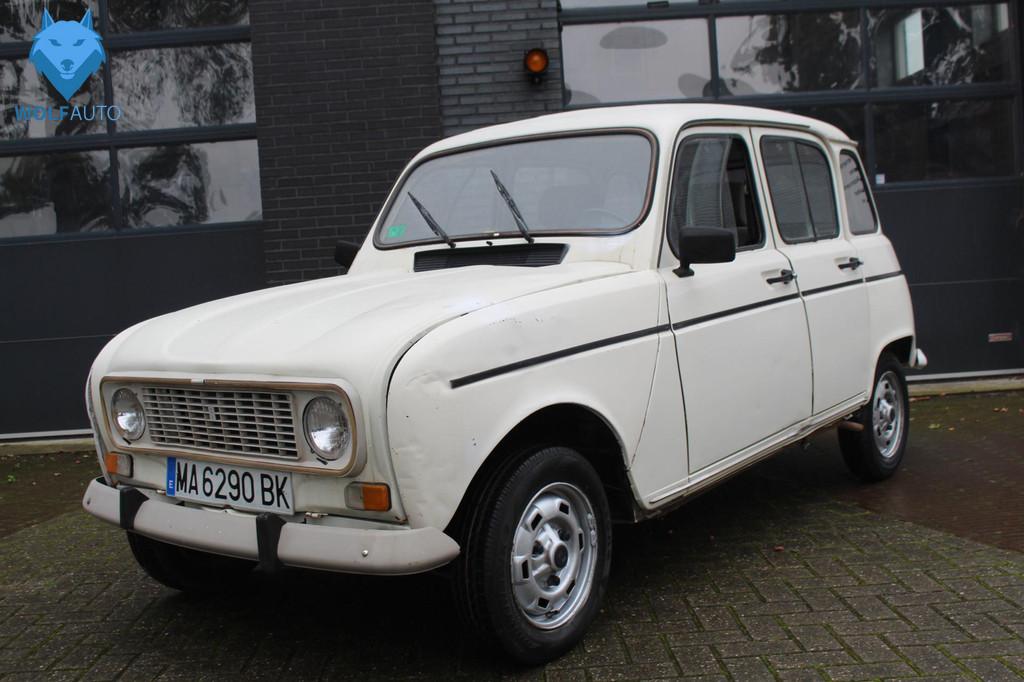 Renault 4 R 4 GTL Goed rijdende conditie, Auto's, Oldtimers, Voorwielaandrijving, Stof, Renault, Wit