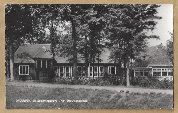 Oude Ansichtkaart Drouwen Ontspanningsoord Drouwenerzand, Ophalen of Verzenden, 1960 tot 1980, Gelopen, Drenthe