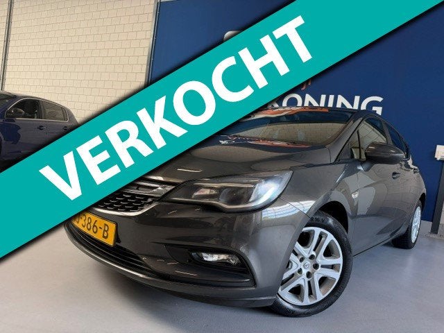 Opel Astra 1.4 Turbo S/S / bj.2016 / 5 deurs / kleur: grijs, Auto's, Opel, Gebruikt, Euro 6, 620 kg, Bedrijf