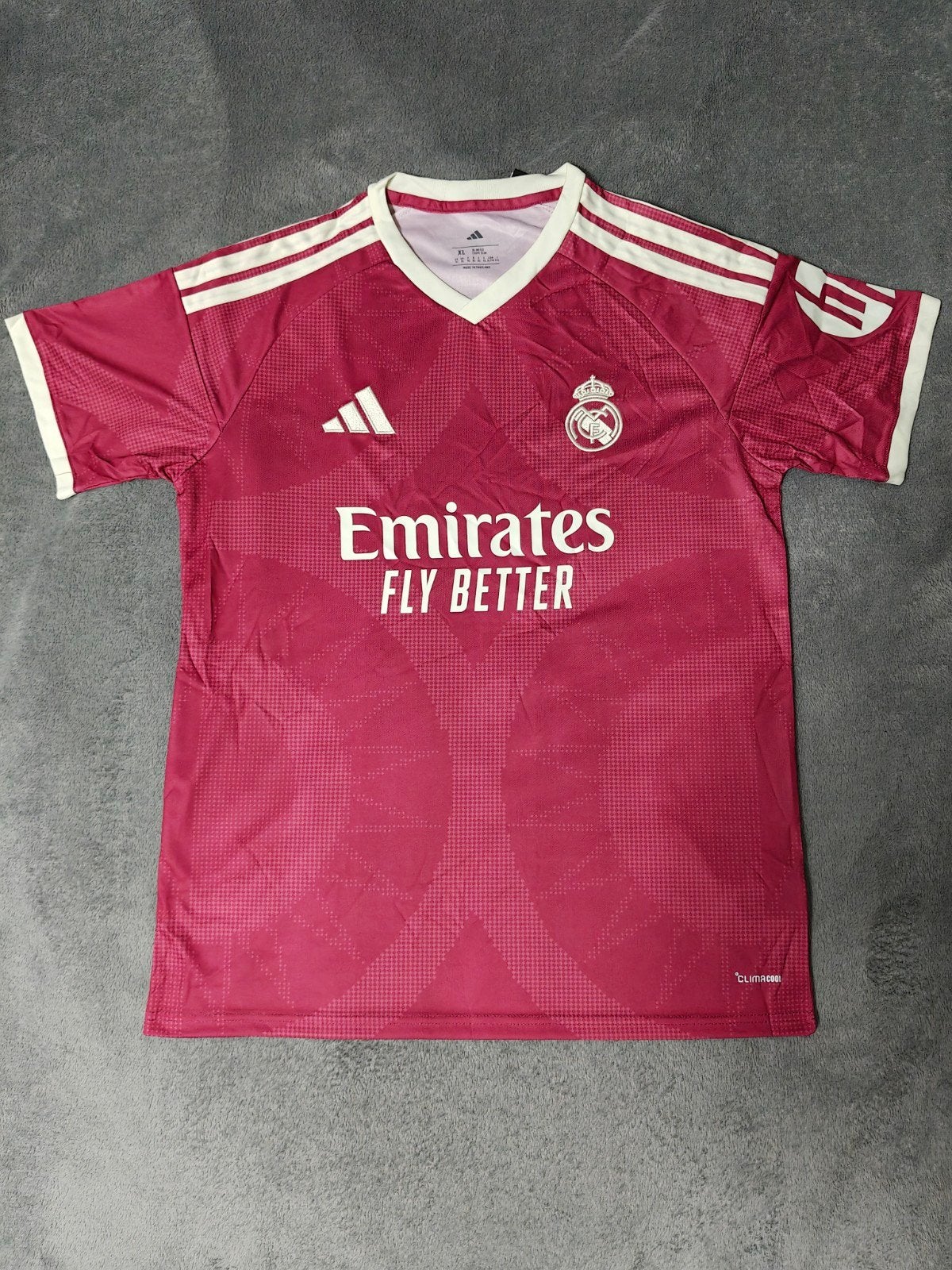 Real Madrid Voetbalshirt Roze - Maat XL, Verzenden, Adidas, Roze, Voetbal