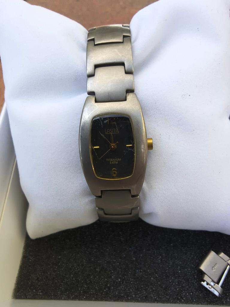Lasita Titanium 3 ATM Dames Horloge, Ophalen of Verzenden