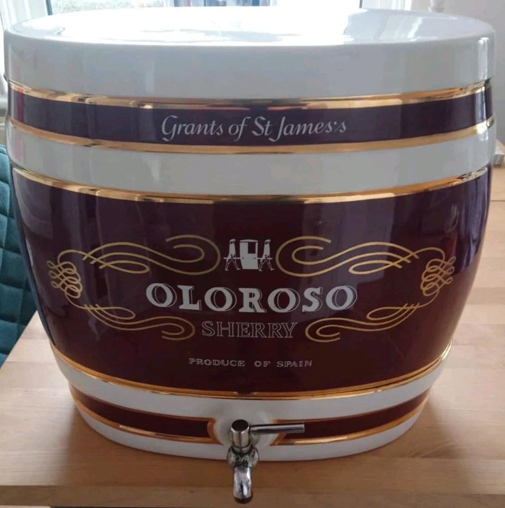 Oloroso Sherry vat van Grants of St James's, Ophalen of Verzenden