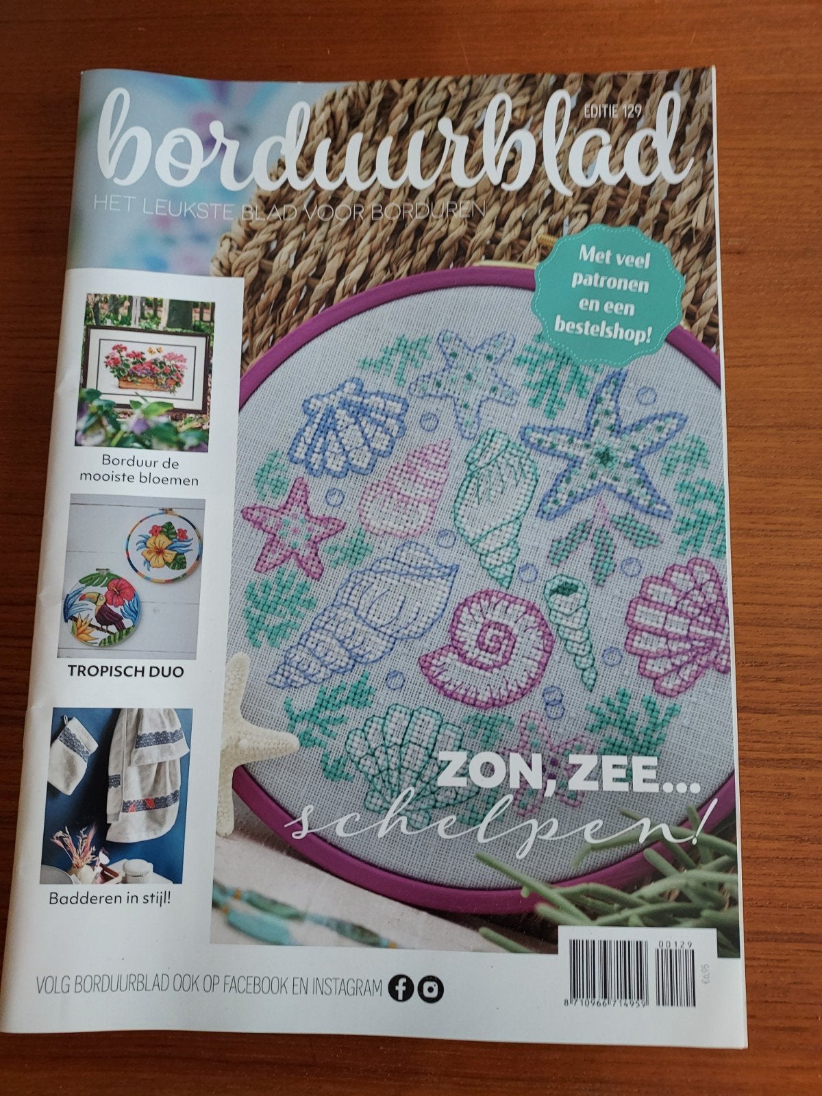Borduurblad Edities 91 - 129, Hobby en Vrije tijd, Ophalen, Zo goed als nieuw, Handborduren, Patroon