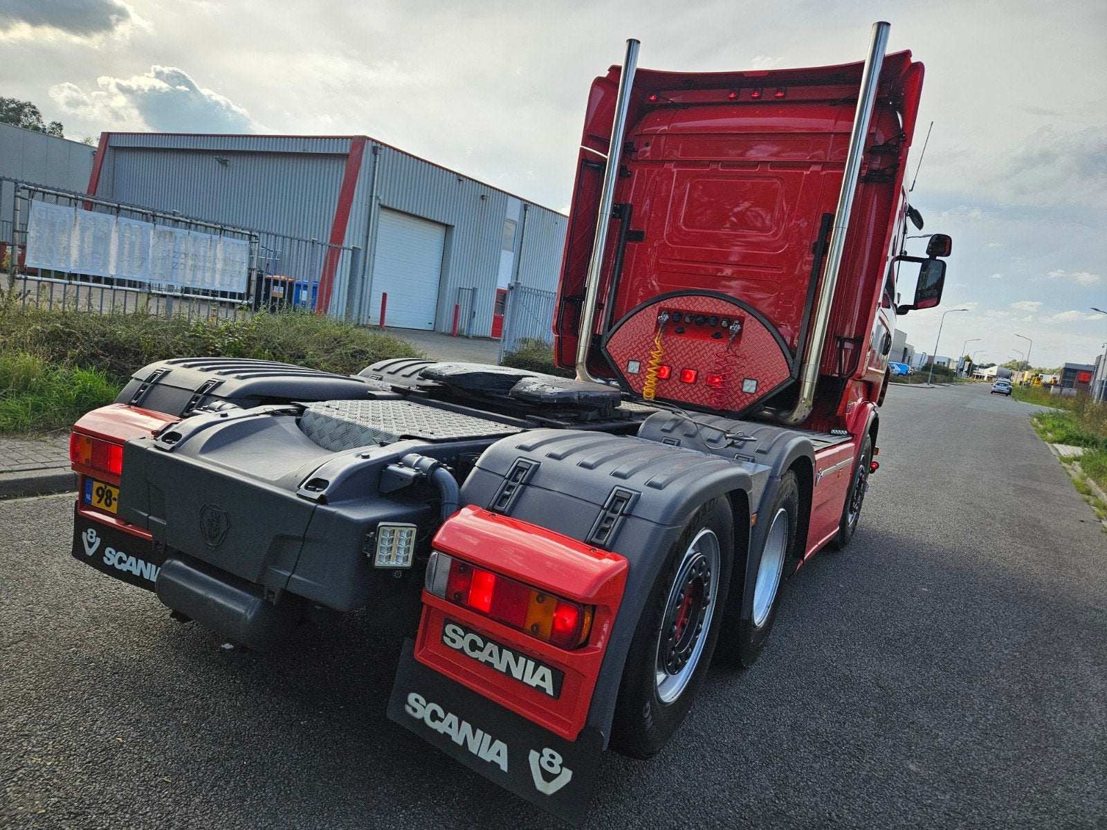 Foto 4 van Scania R500 V8 highpipes. showtruck.