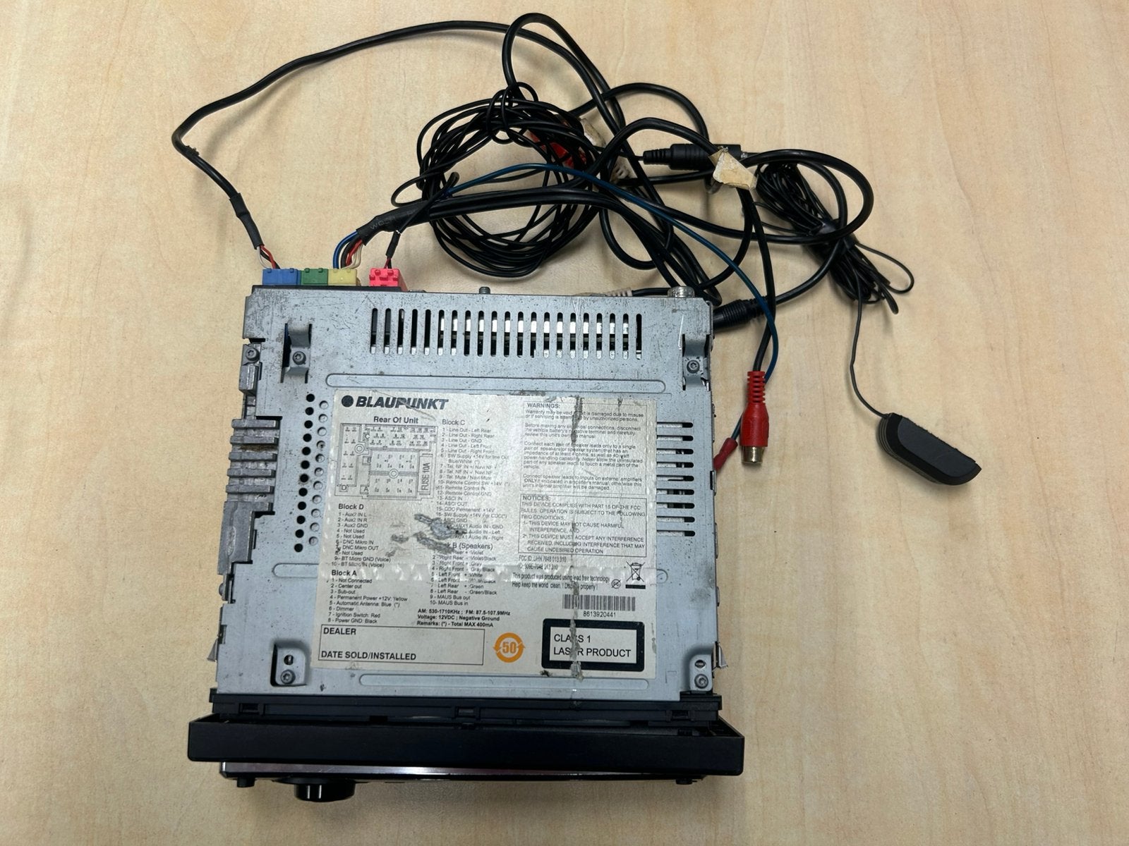 Blaupunkt radio auto radio, Ophalen, Zo goed als nieuw