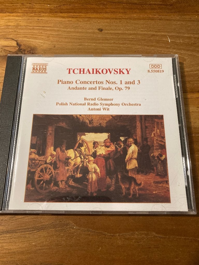Tchaikovsky - Piano Concertos Nos. 1 and 3 (Bernd Glemser), Verzenden, Zo goed als nieuw, Classicisme, Orkest of Ballet