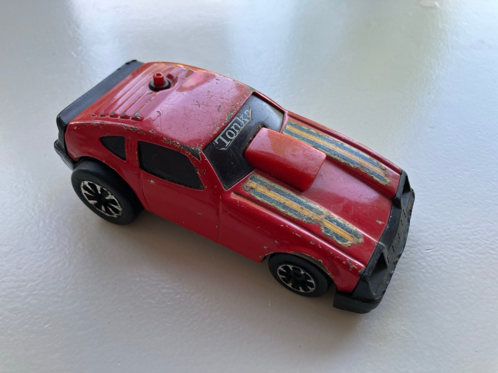 Vintage Tonka Rode Speelgoedauto - Gebruikt, Ophalen of Verzenden, Gebruikt