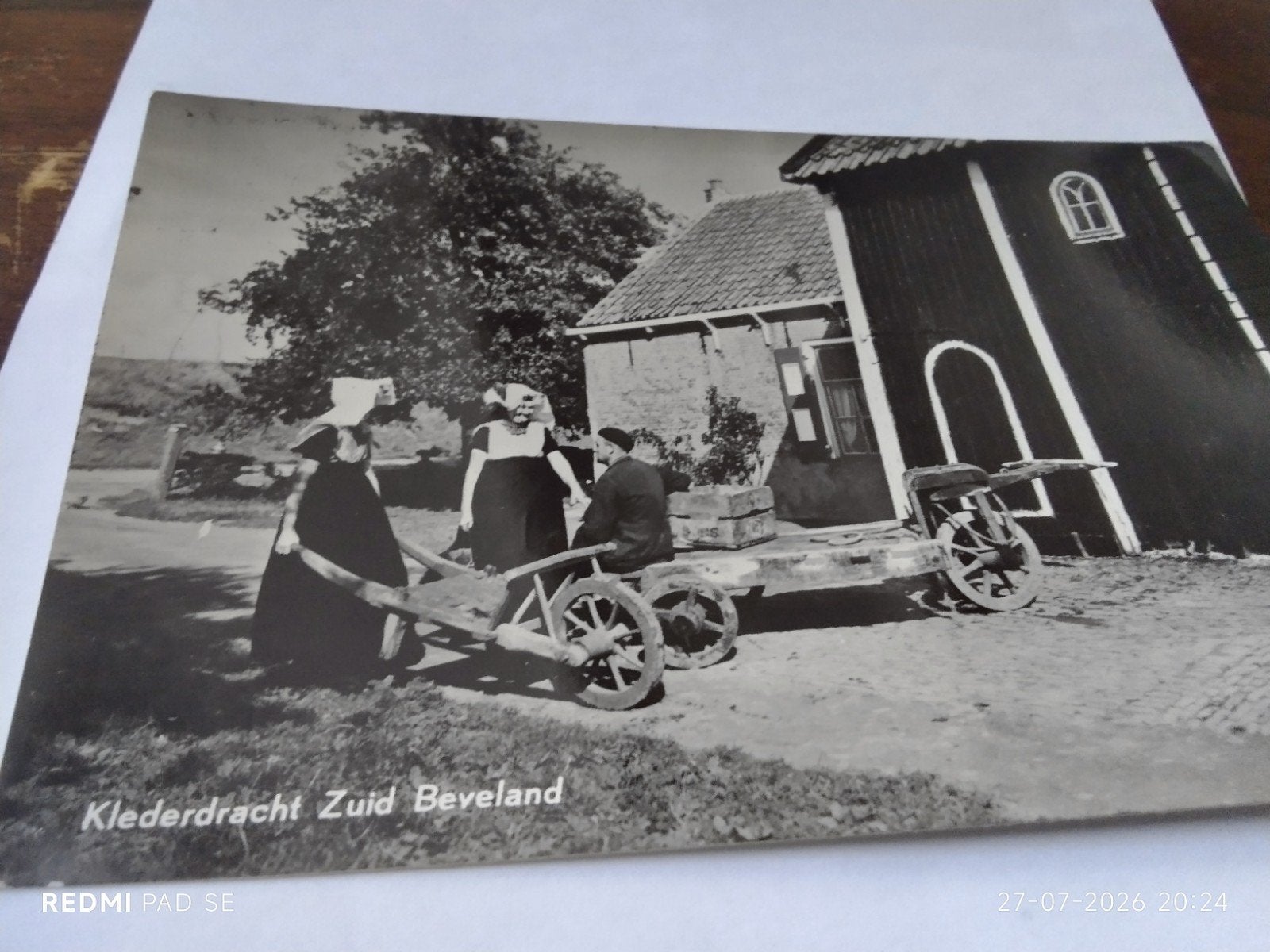 Oude Ansichtkaart Klederdracht Zuid Beveland - Zeldzaam, Ophalen of Verzenden, Voor 1920, Zeeland