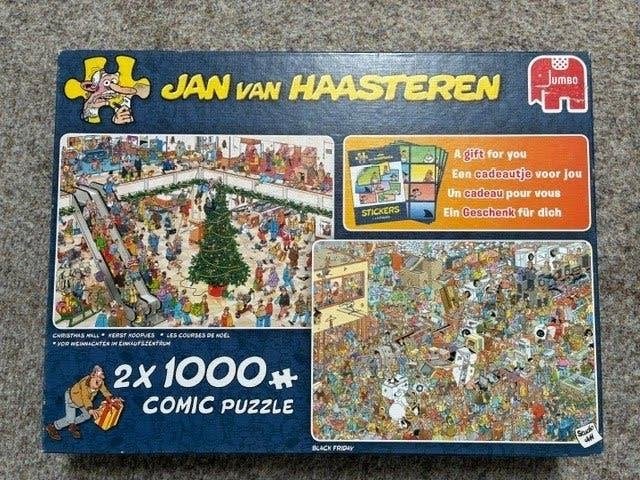 Jan van Haasteren puzzel, Ophalen of Verzenden, 500 t/m 1500 stukjes, Zo goed als nieuw, Legpuzzel