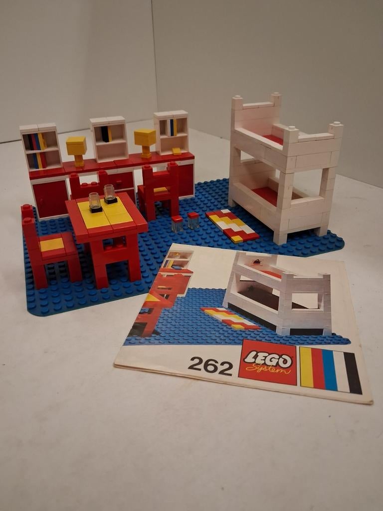 Lego 262 kinderkamer, Gebruikt, Lego, Compleet, Ophalen of Verzenden