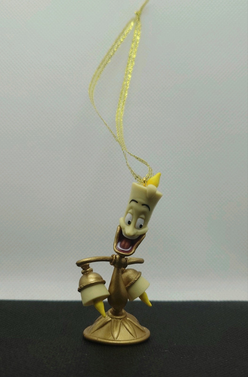 Disney Lumière Belle kerst ornament hanger kerstbal, Verzamelen, Disney, Ophalen of Verzenden, Assepoester of Belle, Nieuw