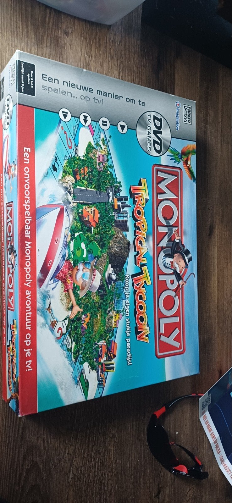 Monopoly Tropical Tycoon DVD TV Game, Ophalen of Verzenden, Zo goed als nieuw