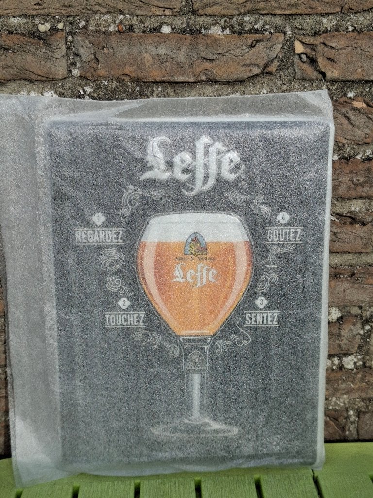 Reclamebord Leffe - in verpakking, Ophalen of Verzenden, Nieuw, Reclamebord, Plaat of Schild, Leffe