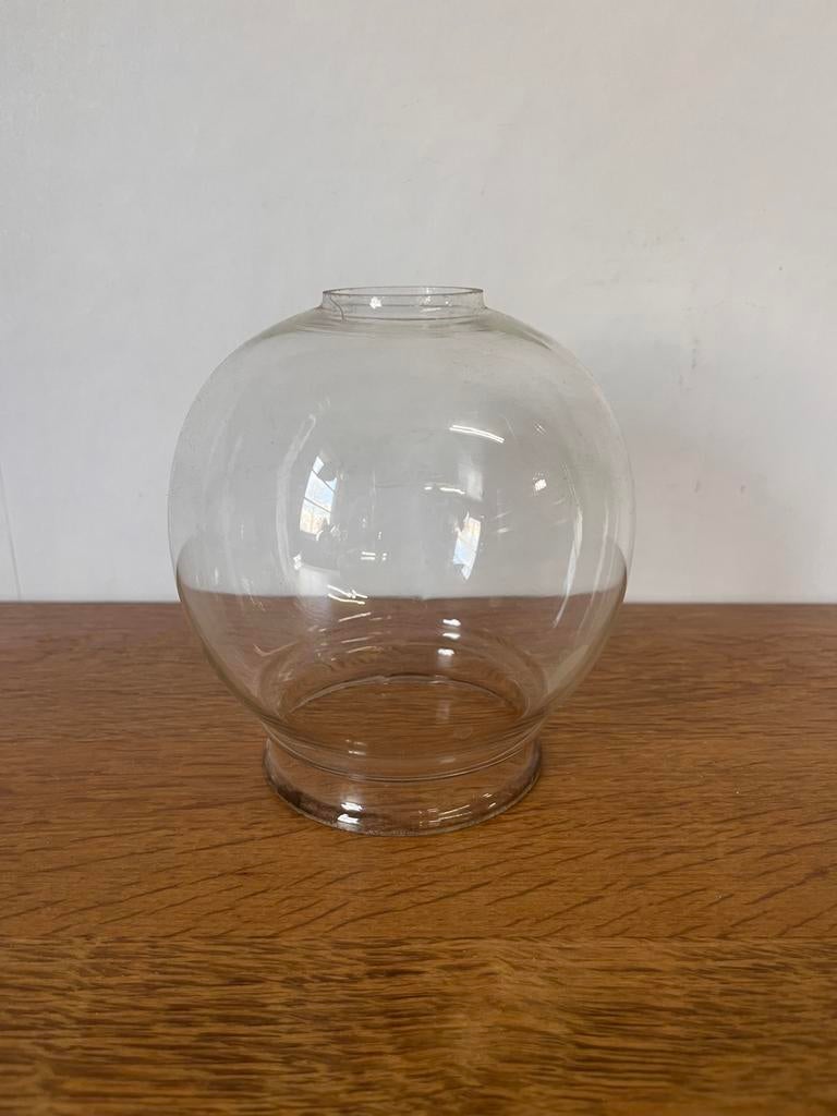 Helder lampenglas olielamp 14 cm hoog, Ophalen of Verzenden