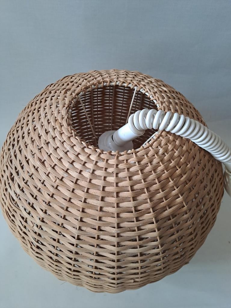 Vintage Pitriet Hanglamp - Japandi Stijl, Overige materialen, Gebruikt, Ophalen of Verzenden, Minder dan 50 cm