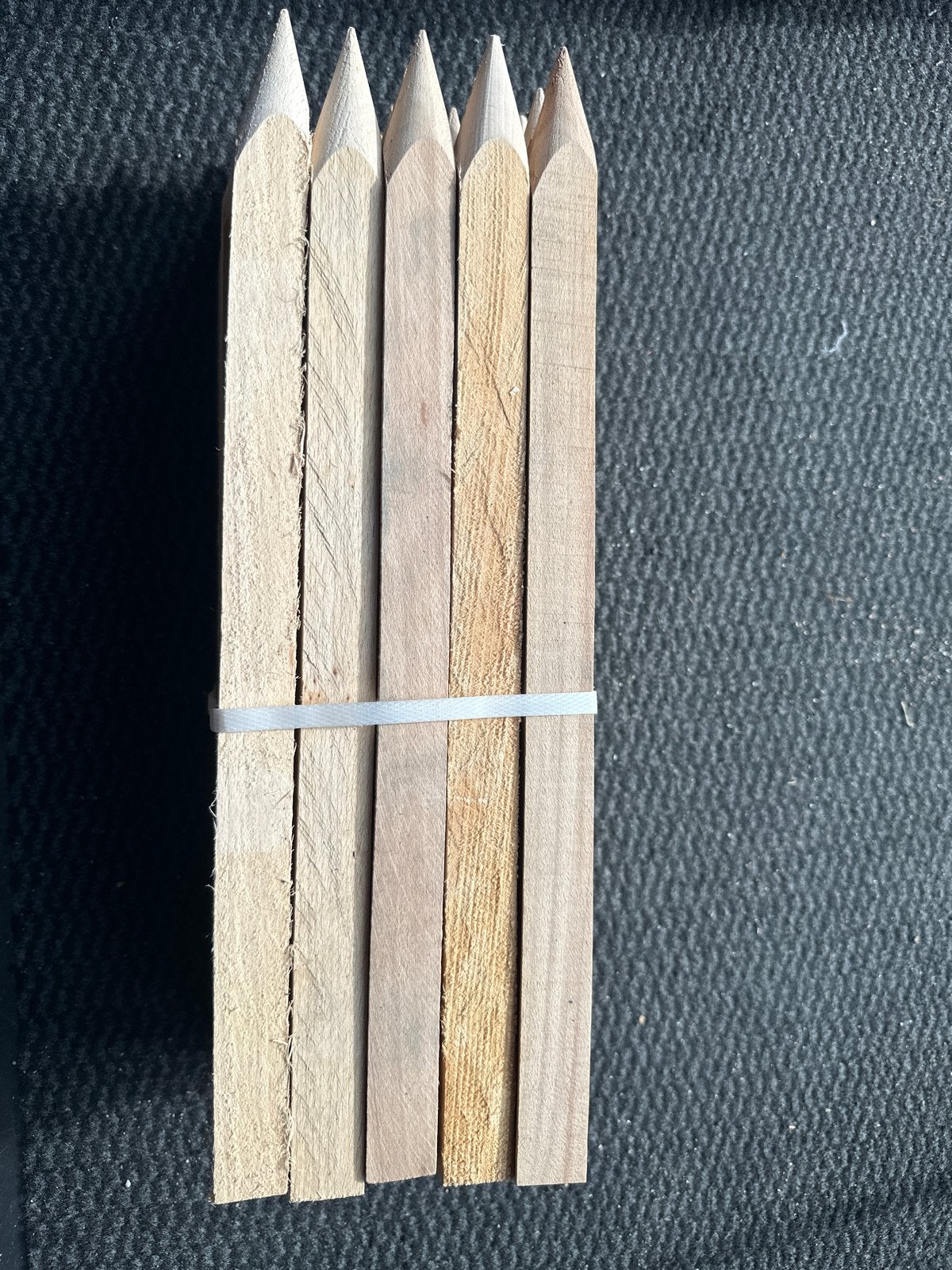 Piket paaltjes, Gebruikt, 25 tot 50 mm, Ophalen of Verzenden, Balk