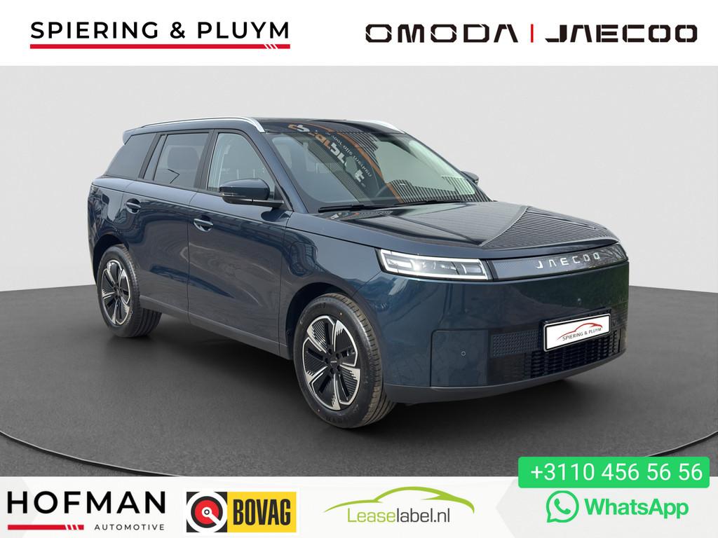 Jaecoo 5 Ev Exclusive 61 kWh | 402km WLTP | Panodak | Leer |, Auto's, Overige Auto's, 402 km, Adaptive Cruise Control, Zwart, Leder