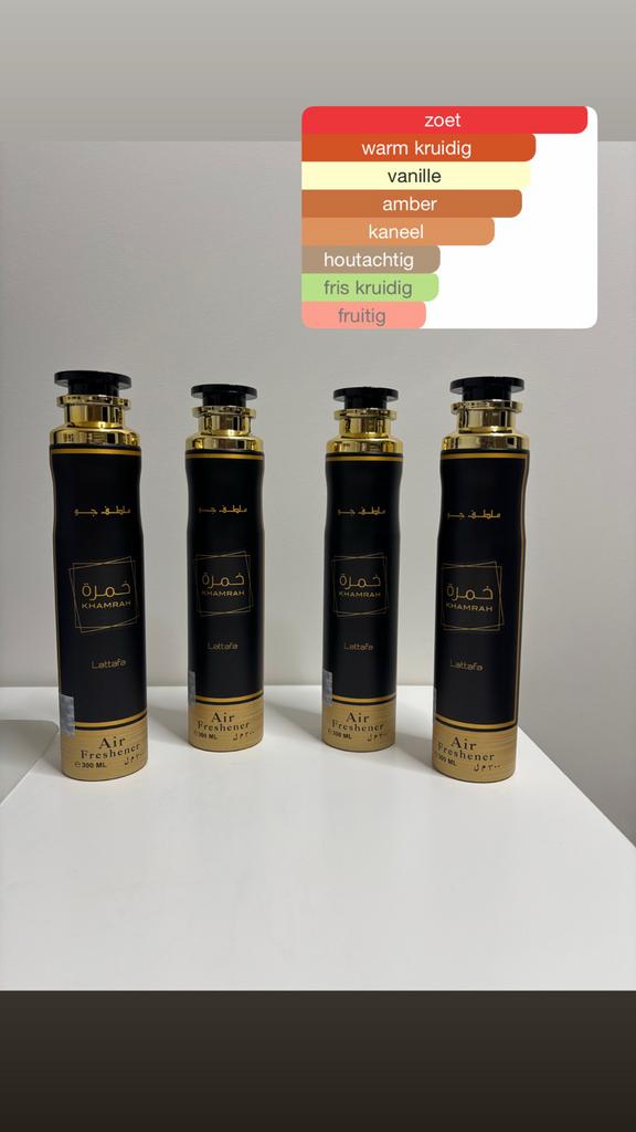 Lattafa Khamrah, Asad & Zanzibar Roomspray - Huisgeuren, Ophalen of Verzenden, Nieuw