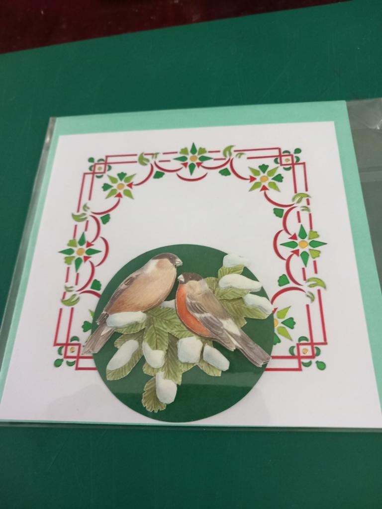 Diverse kerstkaarten met DOTS , of stansjes, Hobby en Vrije tijd, Kaarten | Zelfgemaakt, Ophalen of Verzenden, Zo goed als nieuw