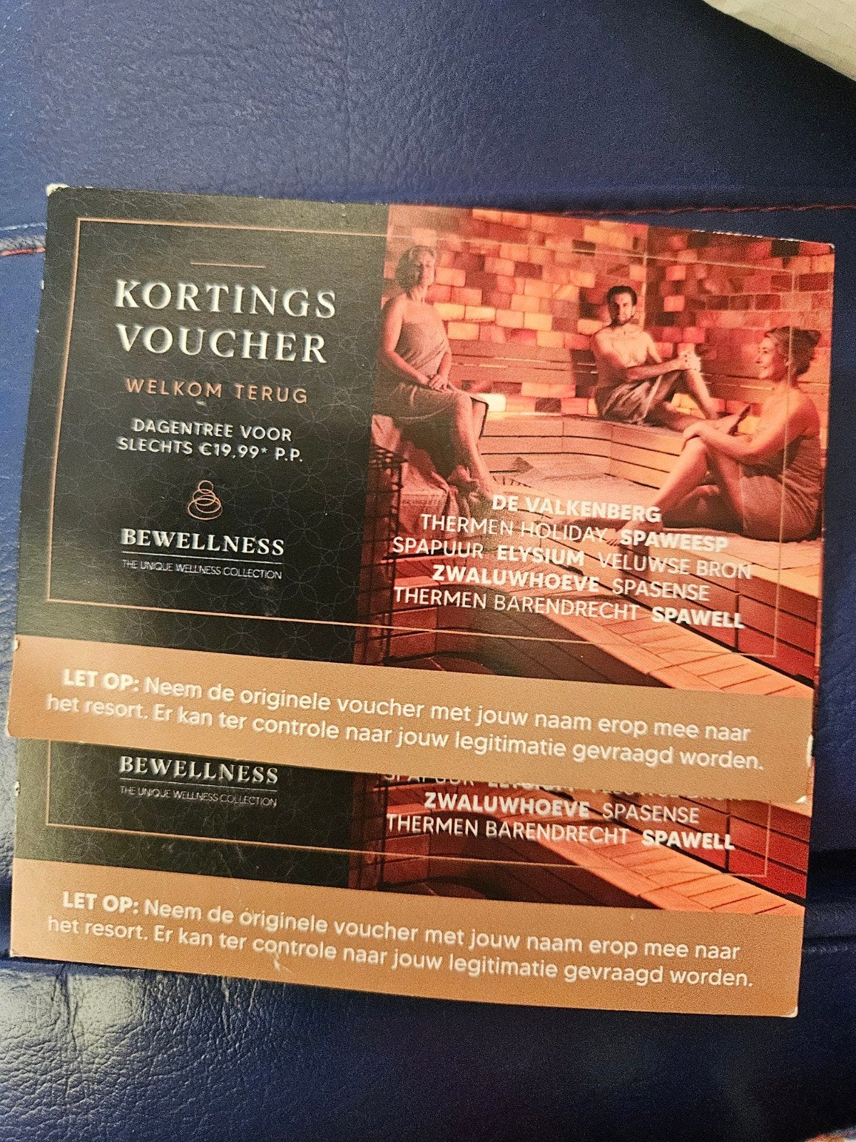 BEWELLNESS sauna kortingsbon Elysium VeluwseBron Zwaluwhoeve, Drie personen of meer, Kortingsbon, Spa of Sauna