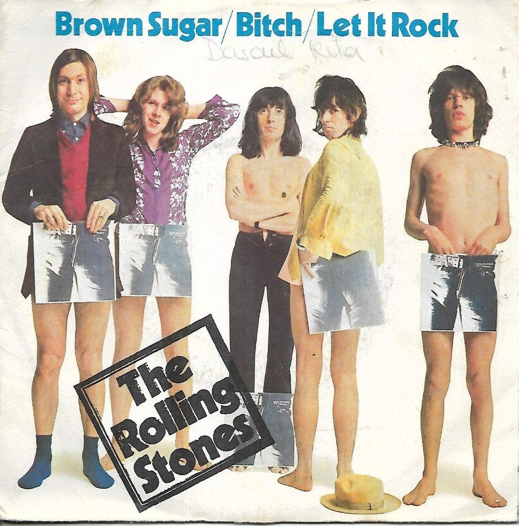 The Rolling Stones - Brown sugar, Gebruikt, 7 inch, Single, Ophalen of Verzenden