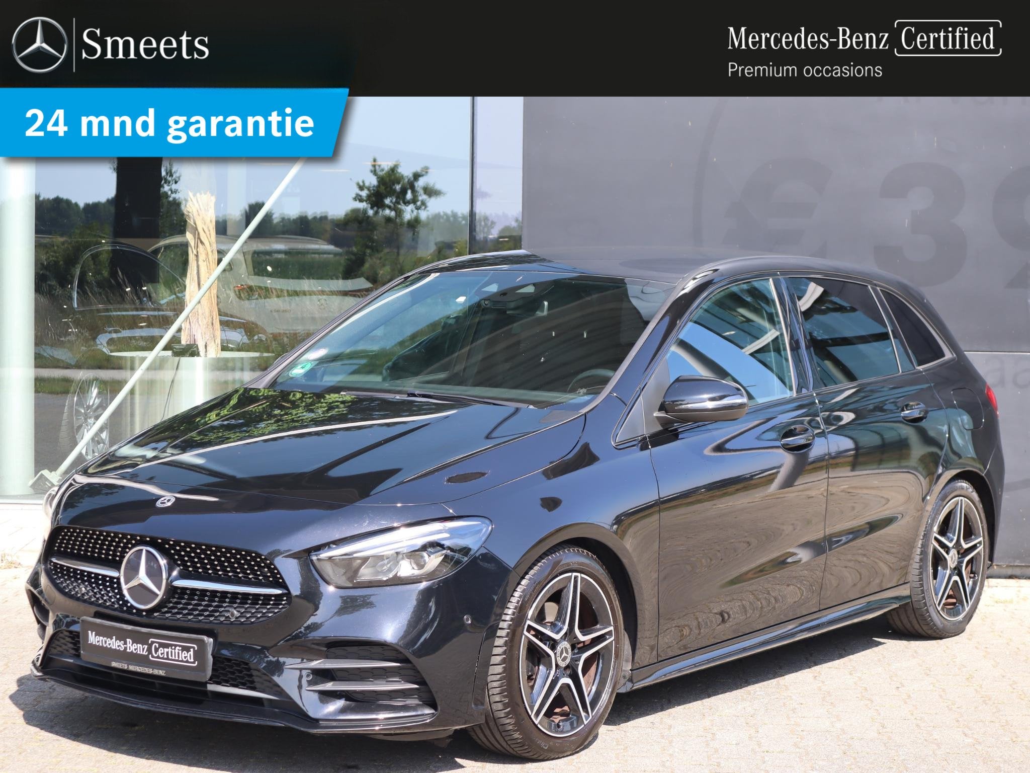 Mercedes-Benz B-klasse 180 Business Solution AMG l Stoelverw, Auto's, Dealer onderhouden, Gebruikt, 4 cilinders, 700 kg