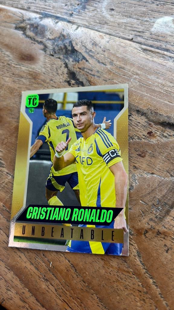 Top class panini christiano ronaldo, Ophalen of Verzenden, Zo goed als nieuw, Plaatje