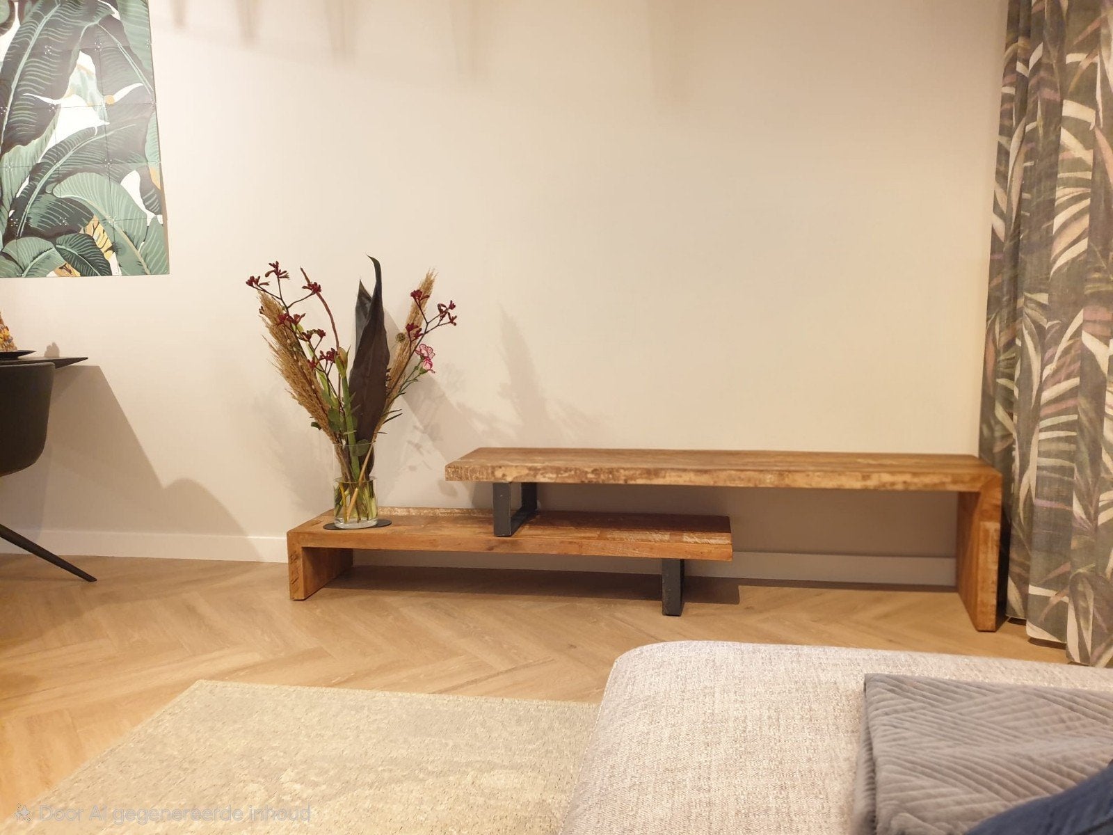 D-Bodhi Soul Meubel - Massief Houten tv meubel, Ophalen, 150 tot 200 cm, Zo goed als nieuw, Minder dan 100 cm