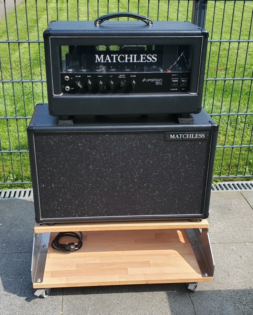 Matchless Avalon 30 reverb Head + Avalon 2x12 cabinet, Ophalen, Zo goed als nieuw, Gitaar, Minder dan 50 watt