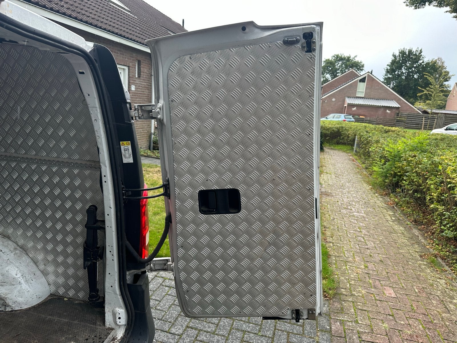 Aluminium traanplaat laadruimte bekleding Mercedes Vito, Auto-onderdelen, Ophalen, Gebruikt, Mercedes-Benz, Voor