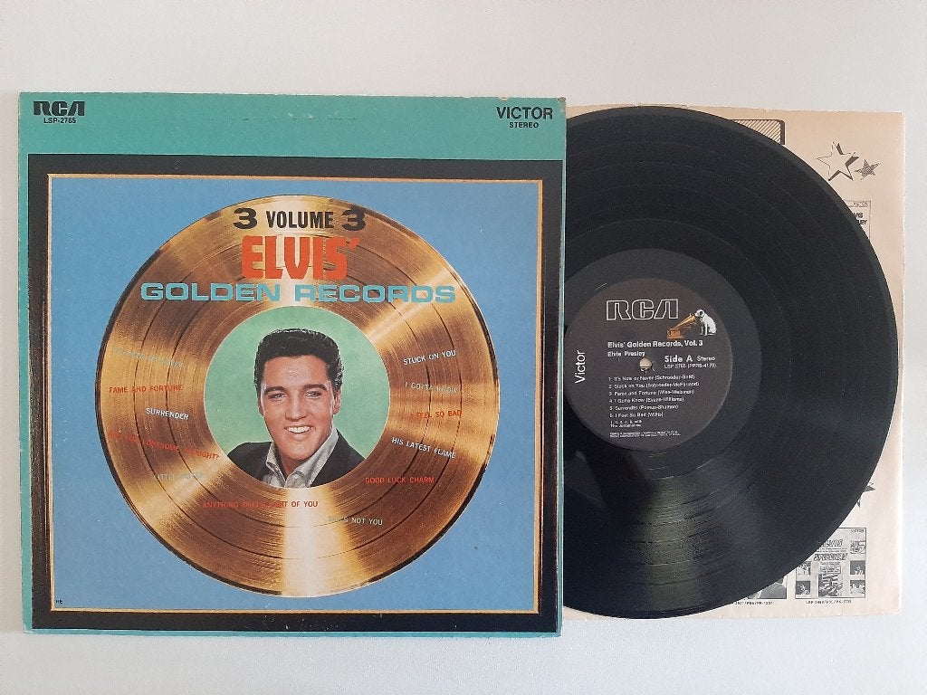 Elvis Presley – Elvis' Golden Records, Vol. 3, LP, Gebruikt, Pop, Ophalen of Verzenden