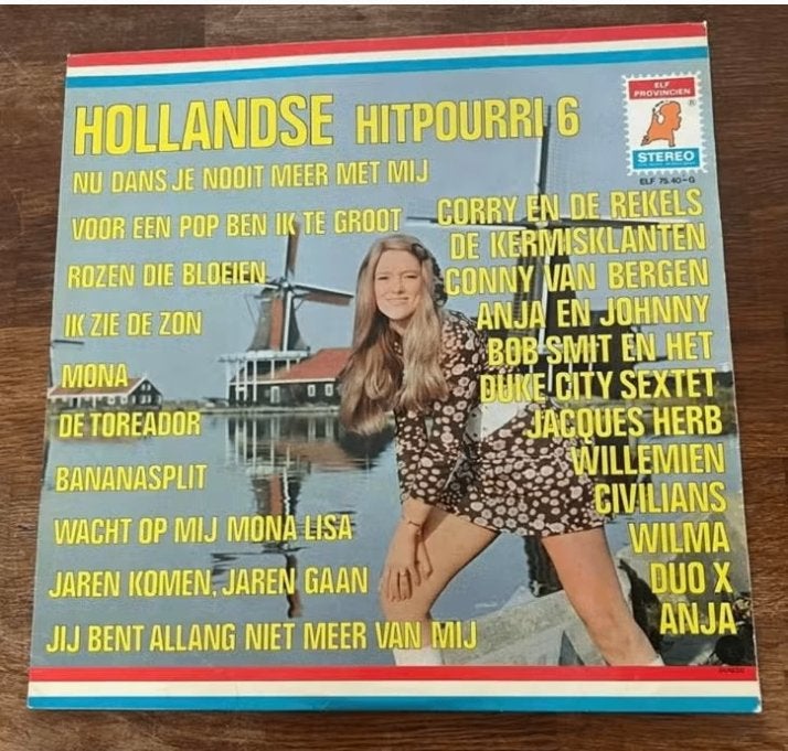 LP Hollandse Hitporri 6, LP, Pop, Ophalen of Verzenden, Zo goed als nieuw