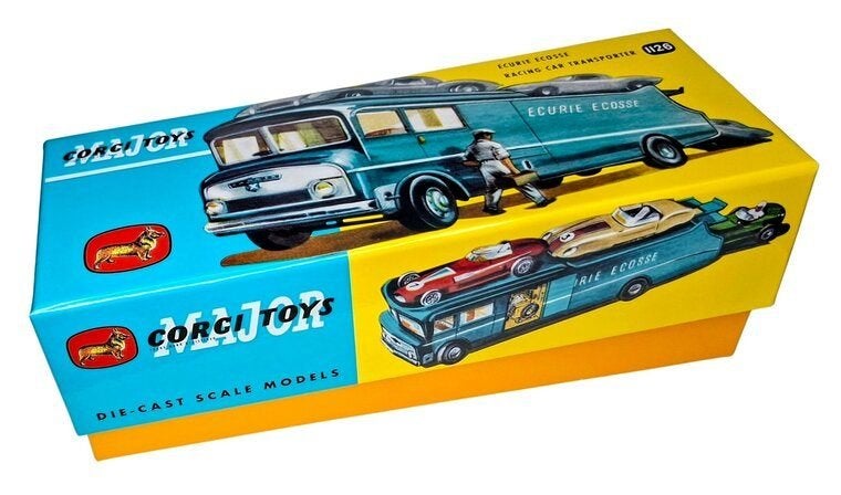 CORGI ECURIE ECOSSE RACING CAR TRANSPORTER 1:48, Verzenden, Nieuw, Auto