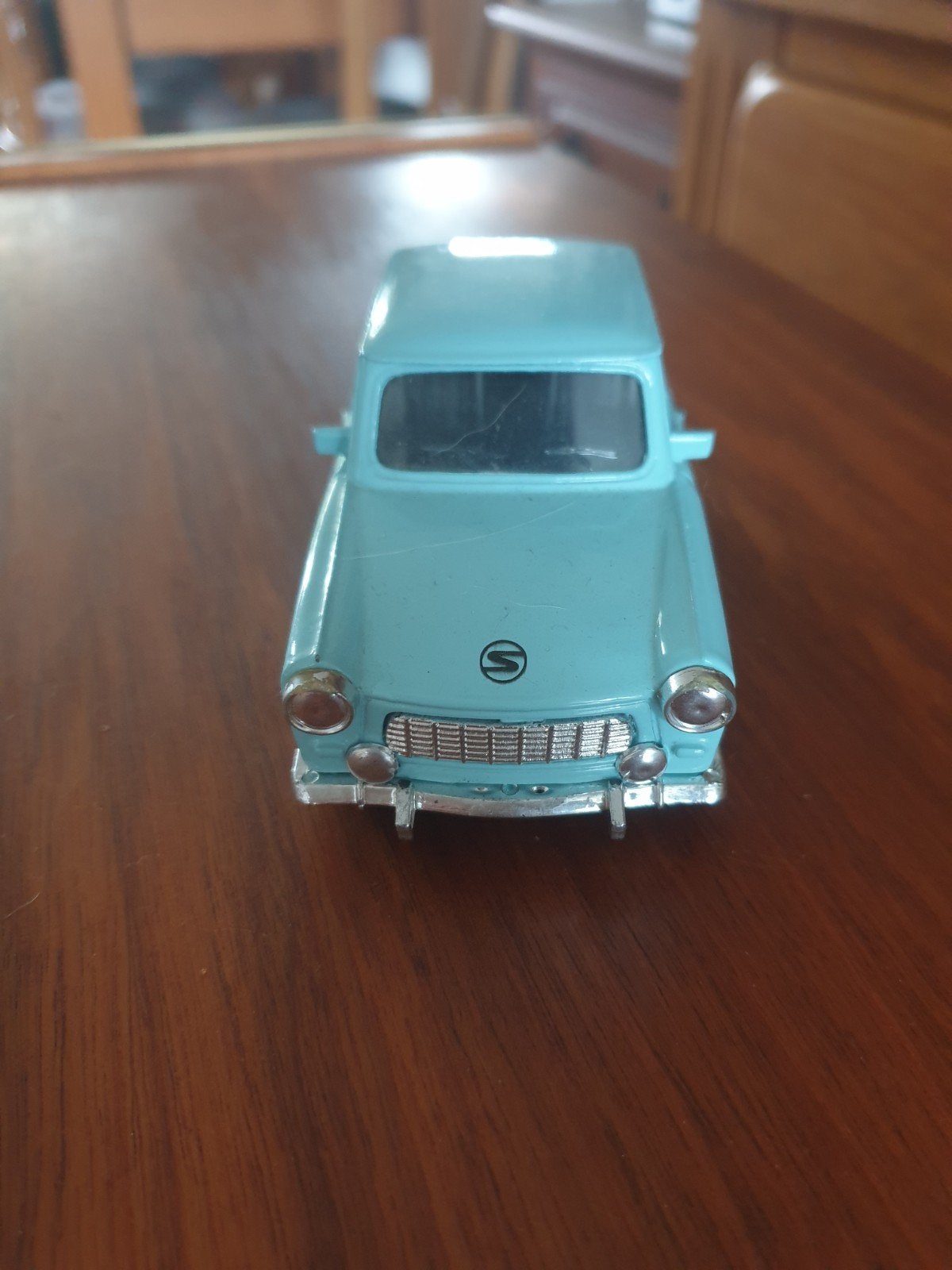 Trabant modelauto - DDR-1989, Overige merken, Gebruikt, Auto, Groter dan 1:32