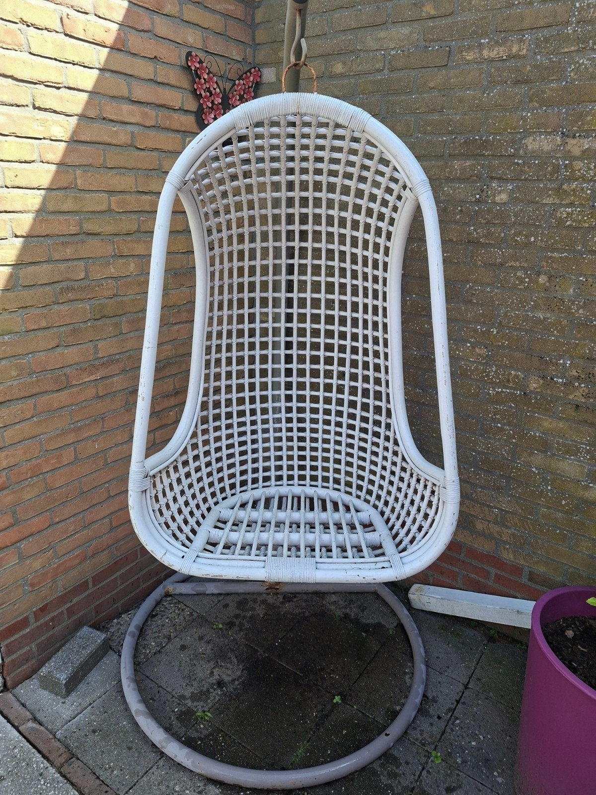 Mooi haan stol met kusen, Ophalen of Verzenden