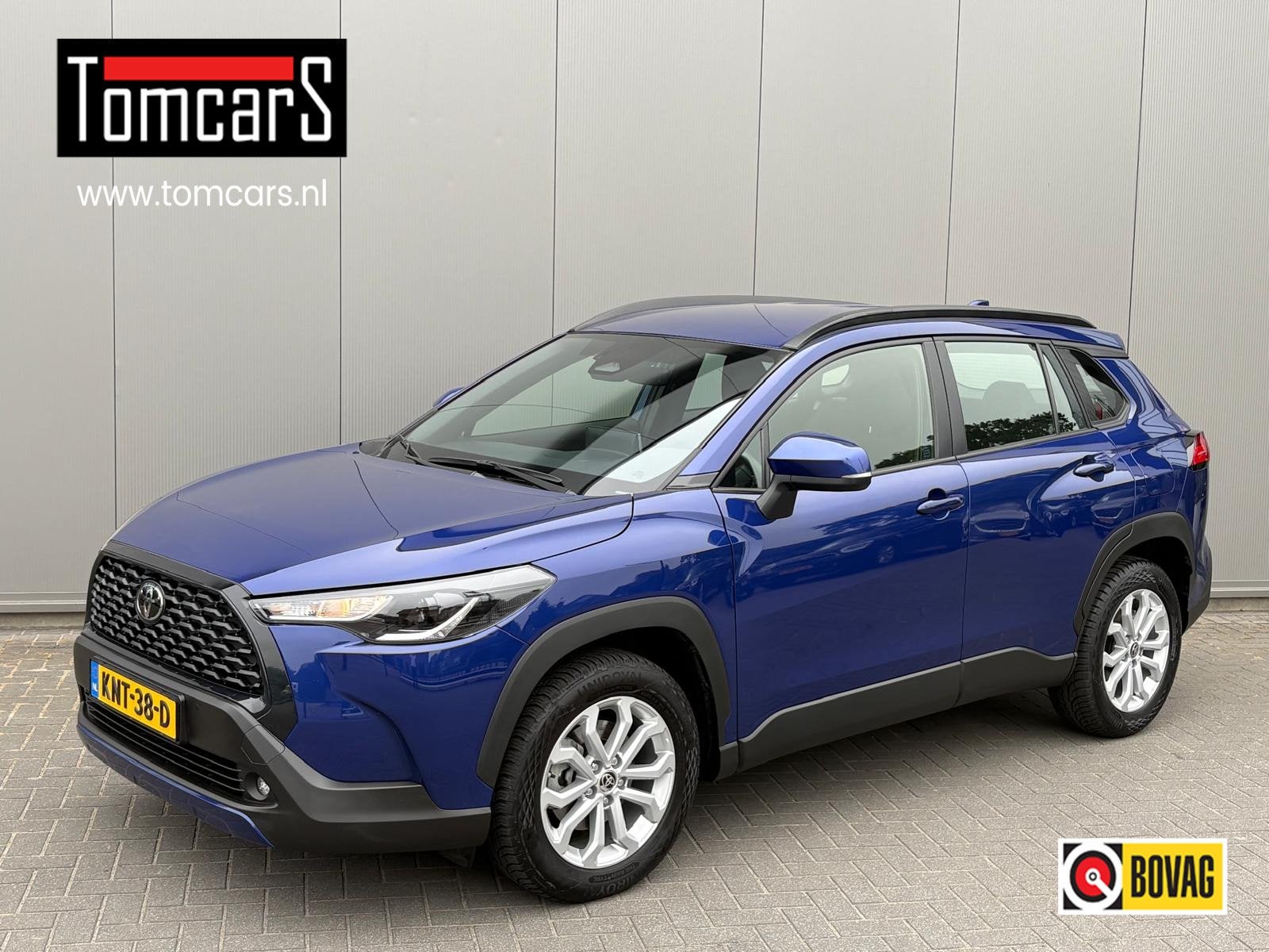 Toyota Corolla Cross Hybrid 140PK Automaat Carplay-android/P, Auto's, Stof, Gebruikt, Blauw, Parkeersensor