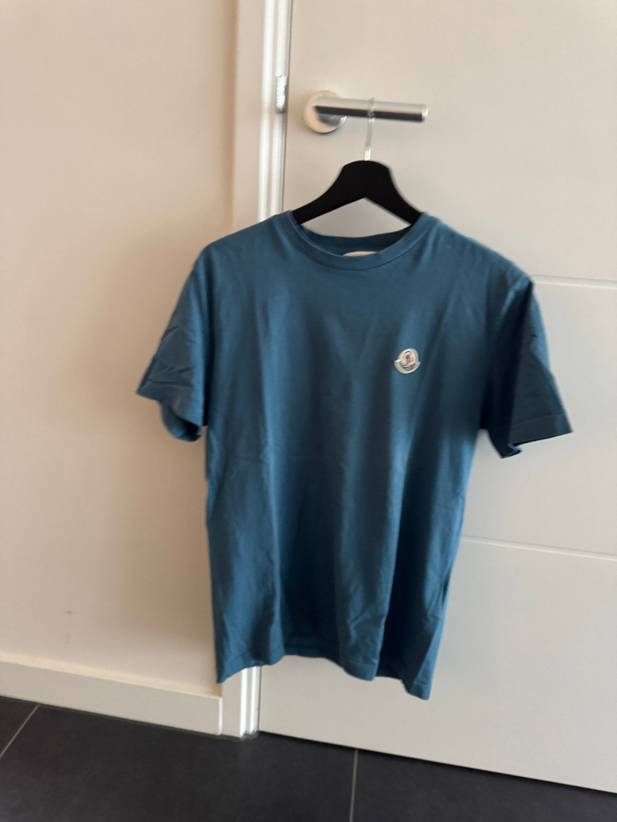 Moncler shirt, Ophalen of Verzenden, Zo goed als nieuw, Zwart