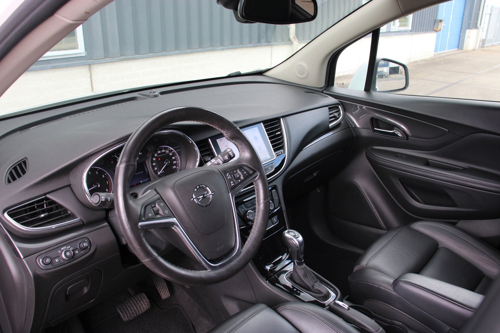 Opel MOKKA X 1.4 Turbo Innovation AUT. Leder Parelmoer Camer, Auto's, 15 km/l, Gebruikt, Wit, Leder