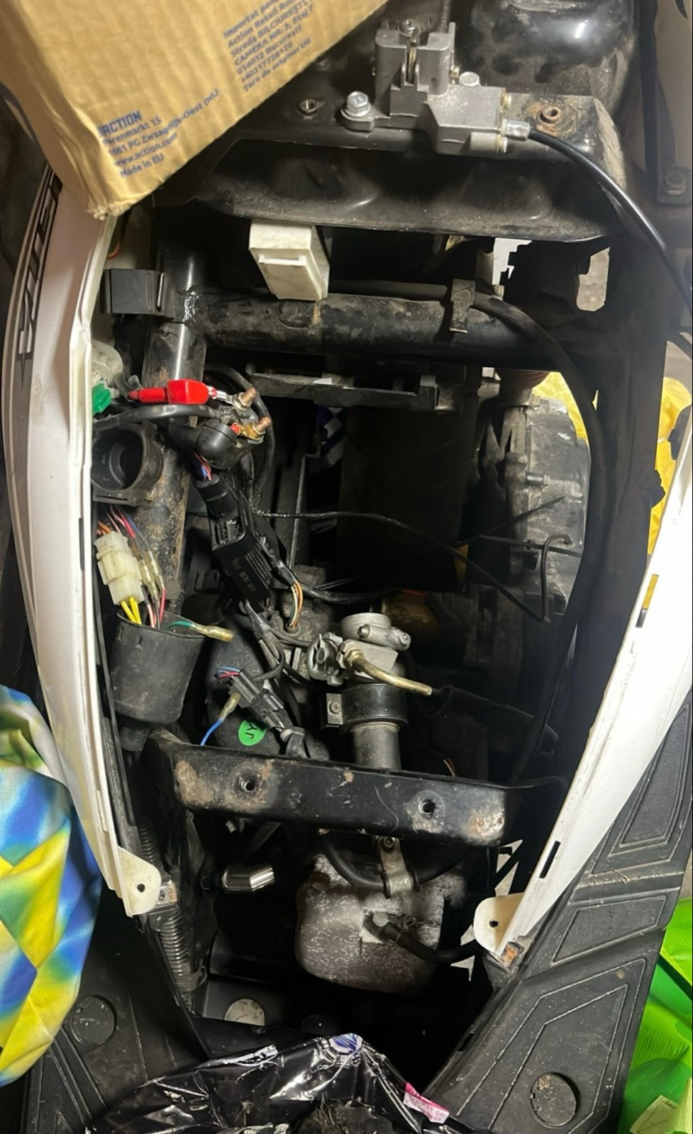 Scooter zonder 123, Ophalen of Verzenden, Gebruikt, Frame, Piaggio