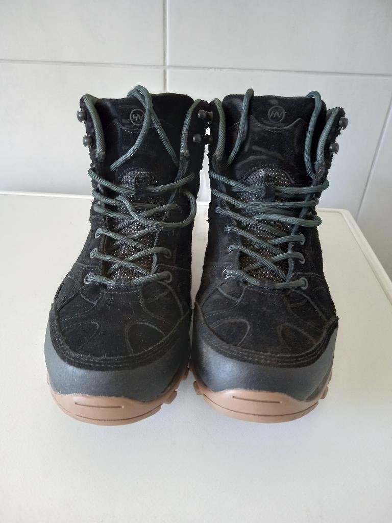 Wandelschoenen zwart suede Human Nature maat 41, Ophalen, Zo goed als nieuw, Schoenen