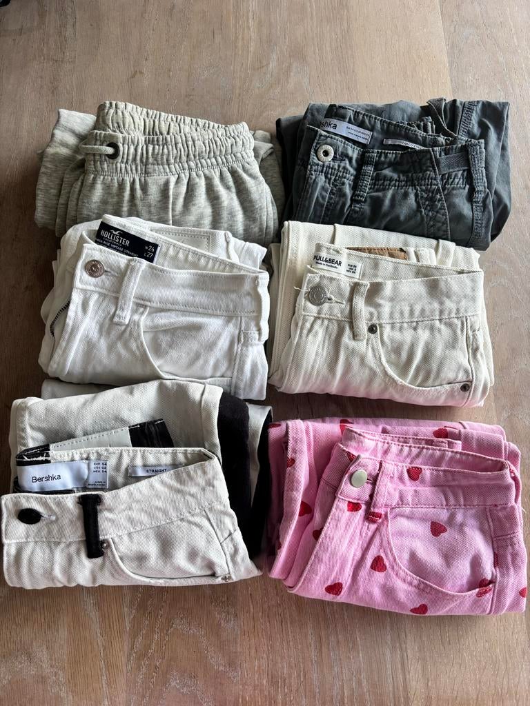 Kledingpakket XS/34: Jeans, broeken, joggingsbroek, Ophalen of Verzenden, Gedragen, Maat 34 (XS) of kleiner