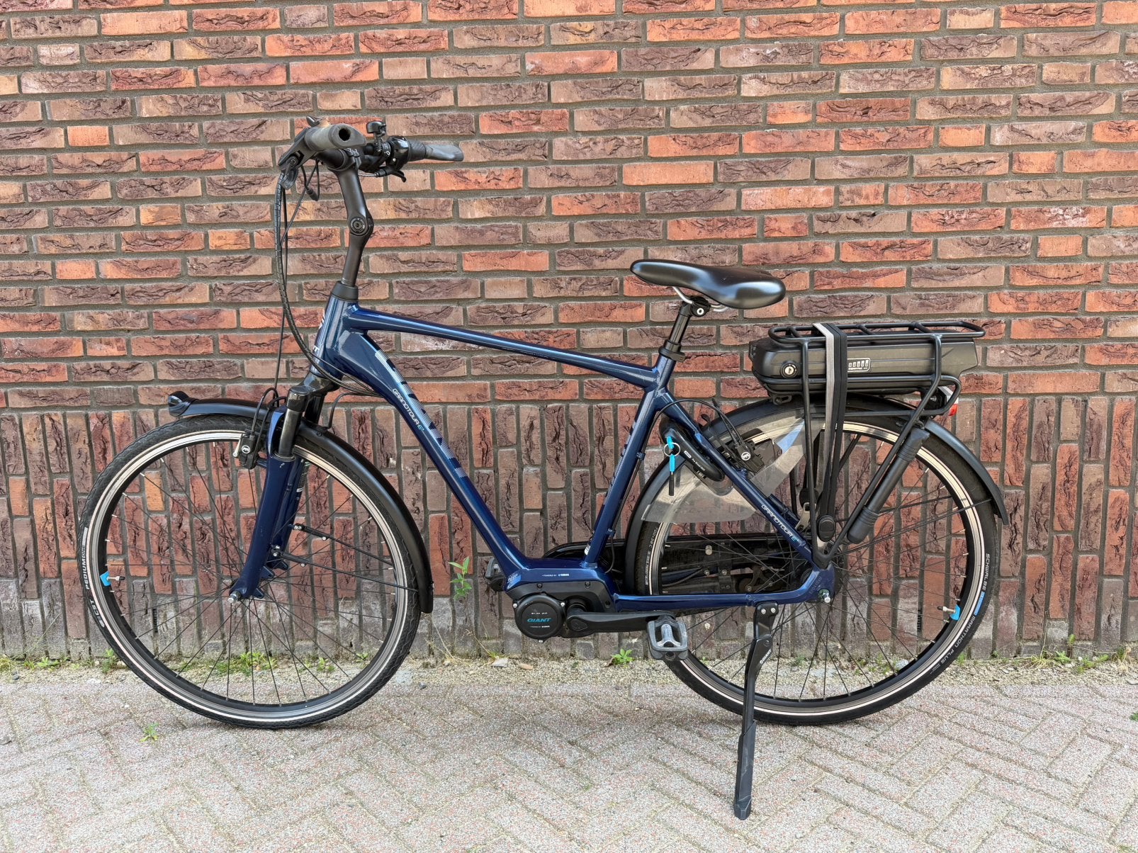 Giant Grandtour E+2 elektrische heren fiets met middenmotor, Ophalen, Zo goed als nieuw, Giant, Versnellingen