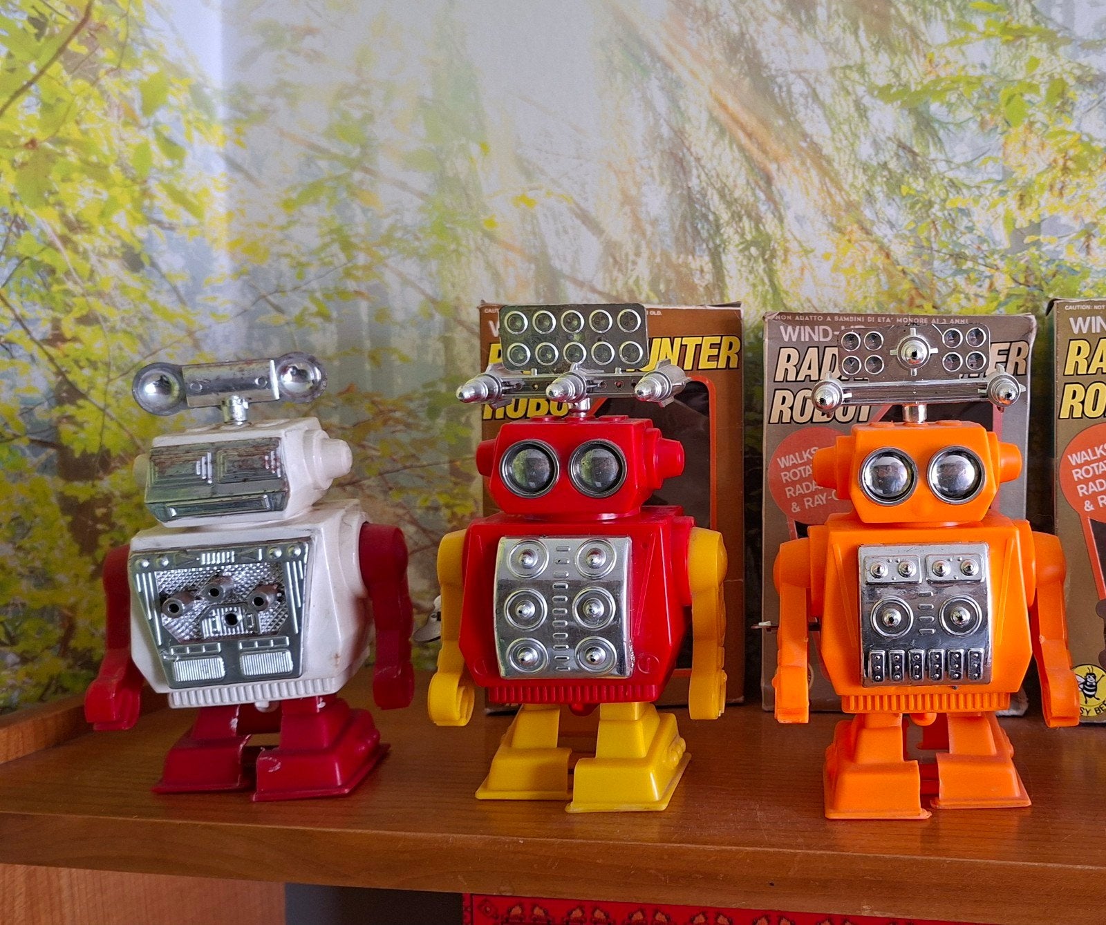 Vintage Radar Hunter Robots 1970, Ophalen of Verzenden