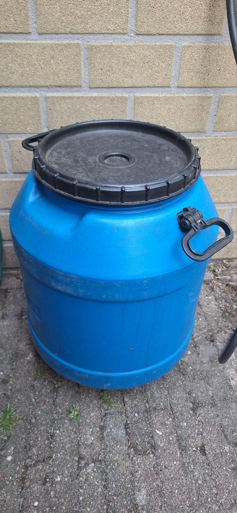 Blauwe Voerton 50L- Phoenix Plastics Halfweg Holland, Ophalen, Gebruikt