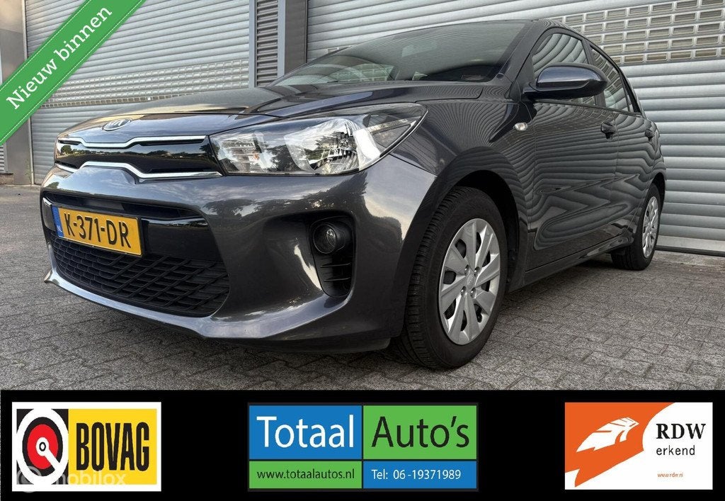 Kia Rio 1.2 CVVT ComfortPlusLine*Cruis*Stoel+Stuurverwarming, Auto's, Kia, 83 pk, Euro 6, 4 cilinders, Stoelverwarming