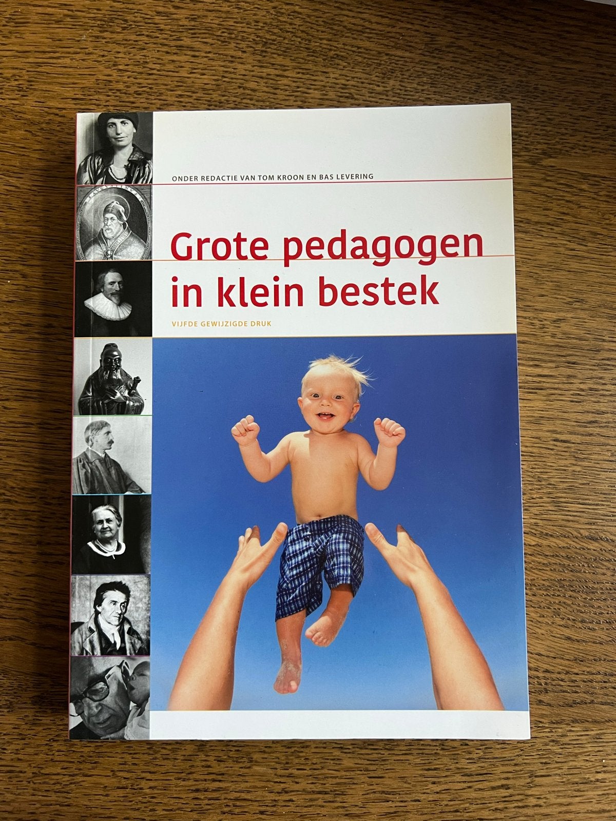 Grote pedagogen in klein bestek - Kroon & Levering (Master), Ophalen of Verzenden, Gamma, Zo goed als nieuw, WO