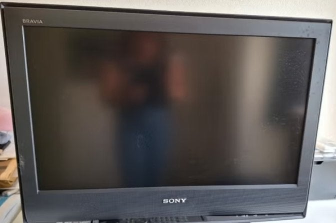 Sony Bravia 28 inch tv werkend, Ophalen, Gebruikt, 50 Hz, LCD