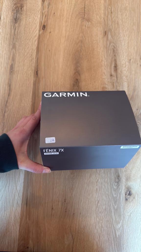 Garmin Fenix 7X horloge, Ophalen of Verzenden, Zo goed als nieuw, Zwart, Android