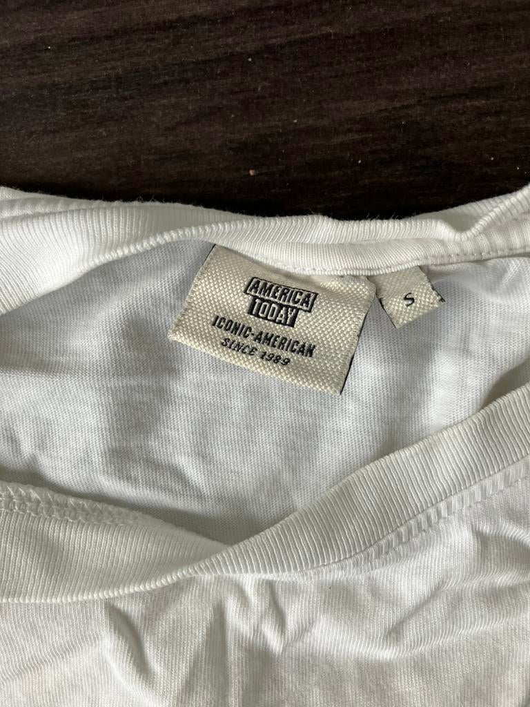 T shirt maat S America Today, Maat 38/40 (M), Wit, Ophalen of Verzenden, Korte mouw